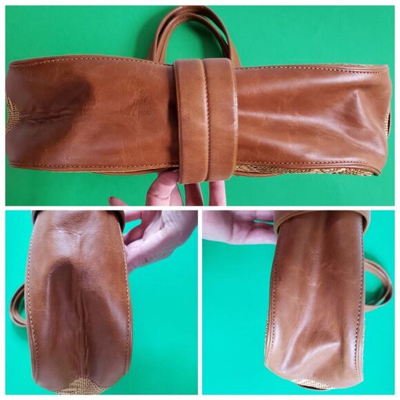 Rare Cole Haan Jeweled Leather Tote - Picture 7 of 7